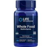 Life Extension, multivitaminico Whole Food, 90 capsule - spedizione lampo