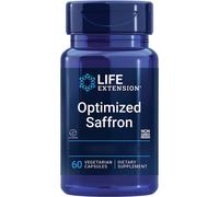 Life Extension, Optimized Saffron, Estratto di Zafferano, 60 Capsule vegane, Tes