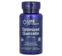 Life Extension, quercetina ottimizzata, 250 mg, 60 capsule vegetariane