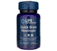 Life Extension Quick Brain Nootropic - 30 Capsule Vegetali