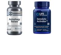 Life Extension Senolytic Activator 36 Caps E Autophagy Renew 30 Caps Quercetina