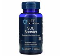 Life Extension Sod (Superossido Dismutasi) Booster, 30 Capsule Sod 140IU