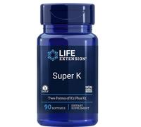 Life Extension Super K, vitamina K1, K2 (MK-4 e MK-7), 90 capsule softgel