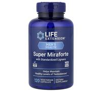 Life Extension Super Miraforte con lignani standardizzati, 120 capsule vegetali Complesso di zinco e sostanze vegetali per uomini, integratore…