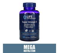 Life Extension Super Omega-3 Epa / Dha Sesamo Lignani & Oliva Estratto 120