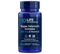 Life Extension Super Selenium Complex 200 mcg e Vitamina E - 100 Capsule Vegetali