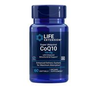 Life Extension Super Ubichinolo CoQ10 con supporto mitocondriale potenziato, coenzima Q10, 100 mg, 60 capsule softgel