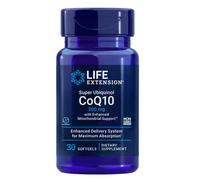 Life Extension Super Ubichinolo CoQ10 con supporto mitocondriale potenziato, coenzima Q10, 200 mg, 30 capsule Supporto del cuore, apparenti…