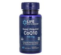 Life Extension, Super Ubiquinol CoQ10, 100 mg, 60 capsule molli