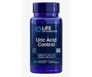 Life Extension Uric Acid Control, integratore per la riduzione dell'acido urico, 60 capsule vegetali