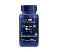 Life Extension Vitamin B3 Niacin 500 mg 100 Capsules