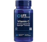 Life Extension, Vitamin C 24-Hour Liposomial Hydrogel Formula, 60 compresse