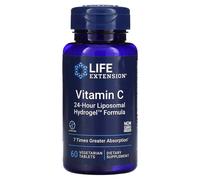 Life Extension Vitamina C 24-Hour Liposomiale Hydrogel Formula 60tabs 7X