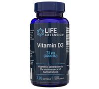 Life Extension Vitamina D 3000 UI, 120 capsule