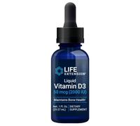 Life Extension Vitamina D3 Liquida Gocce 50 mcg 2000 UI 29,57 ml