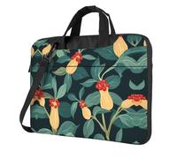 Life Fruit on the Vine - Borsa a tracolla per computer portatile, facile da usare quando si viaggia per lavoro, Nero, 13 inch