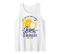 Life Gave Me Lemons But Jesus Makes Lemonade Faith Apparel Canotta