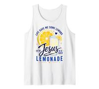Life Gave Me Lemons But Jesus Makes Lemonade Faith Apparel Canotta