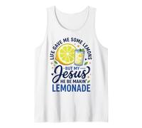 Life Gave Me Lemons But Jesus Makes Lemonade Faith Apparel Canotta