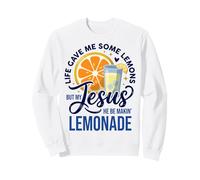 Life Gave Me Lemons But Jesus Makes Lemonade Faith Apparel Felpa