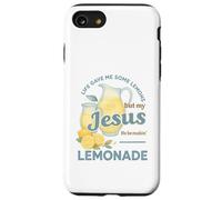 Life Gave Me Lemons But My Jesus Makes Lemonade Watercolor Custodia per iPhone SE (2020) / 7/8