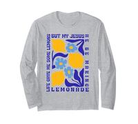 Life Gave Me Some Lemons But My Jesus He Be Making Lemonade Maglia a Manica