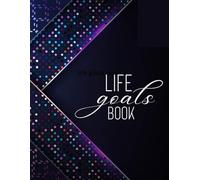 Life Goals Book: Step-by-Step Success: A Life and Business Goal Planner - Black and Purple Cover Design