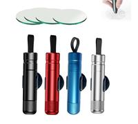 Life Hammer Car Escape Tool and Seatbelt Cutter, Glass Breaker and Seatbelt Cutter, Car Safety Hammer for Auto Rescue (4pcs-A)