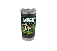 Life Happens In The Moss Mossarium Bosco Da Interno Bicchiere termico in acciaio inox doppia parete