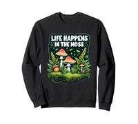 Life Happens in The Moss Mossarium Bosco da Interno Felpa