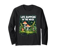 Life Happens in The Moss Mossarium Bosco da Interno Maglia a Manica
