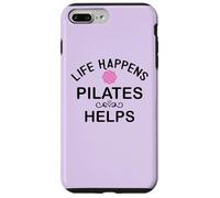 Life Happens Pilates Helps Pilates Era Pilates Instructor Custodia per iPhone 7 Plus/8 Plus