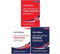 Life in the UK Test 2024 Collection 3 Books Set By Henry Dillon, Alastair Smith (Practice Questions, Handbook & Study Guide)