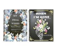 Life Information Planner - Family Organizer Workbook, Important Records Journal Notebook | Personal Data Business Affairs Home Details Document Storage Daily Organization Planning System Men Women