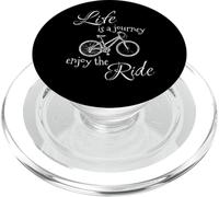 Life is a Journey Enjoy the Ride | Avventura in bicicletta PopSockets PopGrip per MagSafe