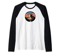 Life Is Better At Altitude Mountain Hiking Nature Maglia con Maniche Raglan