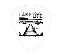 Life Is Better At The Lake Plettri per chitarra Plettri per chitarra basso 12 pezzi