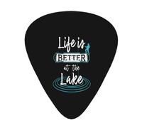Life Is Better At The Lake Plettri per chitarra Plettri per chitarra basso 12 pezzi