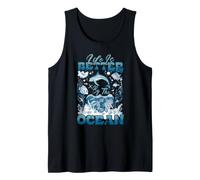 Life Is Better By The Ocean Delfino Canotta