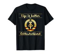 Life is better in Germania orientale - RDT - OSSI Maglietta