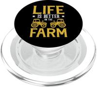 Life Is Better On The Farm PopSockets PopGrip per MagSafe