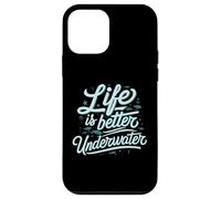 Life Is Better Underwater Scuba Diving Ocean Sea Custodia per iPhone 12 mini