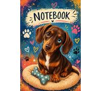 Life Is Better With a Dachshund Notebook: Lined Journal for Dog Lovers, 6 x 9 in, 60 Pages, Notes & Writing