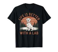 Life is Better with a Labrador Dog Owner Maglietta