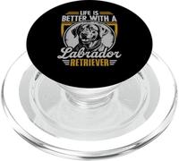 Life Is Better With A Labrador Retriever PopSockets PopGrip per MagSafe