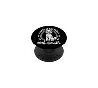 Life Is Better With A Poodle PopSockets PopGrip Adesivo