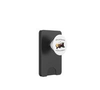 Life is Better With Cats And Guitars Black Cat Guitarist PopSockets PopWallet per MagSafe
