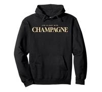 LIFE IS EASY WITH CHAMPAGNE X Champagne Love Fun Felpa con Cappuccio