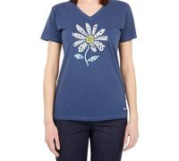 Life Is Good Maglietta da Donna Crusher con Scollo a V Grafica