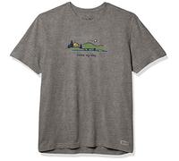 Life Is Good Maglietta Vintage Unisex Lake My Days Crusher Tee Vintage: Outdoor